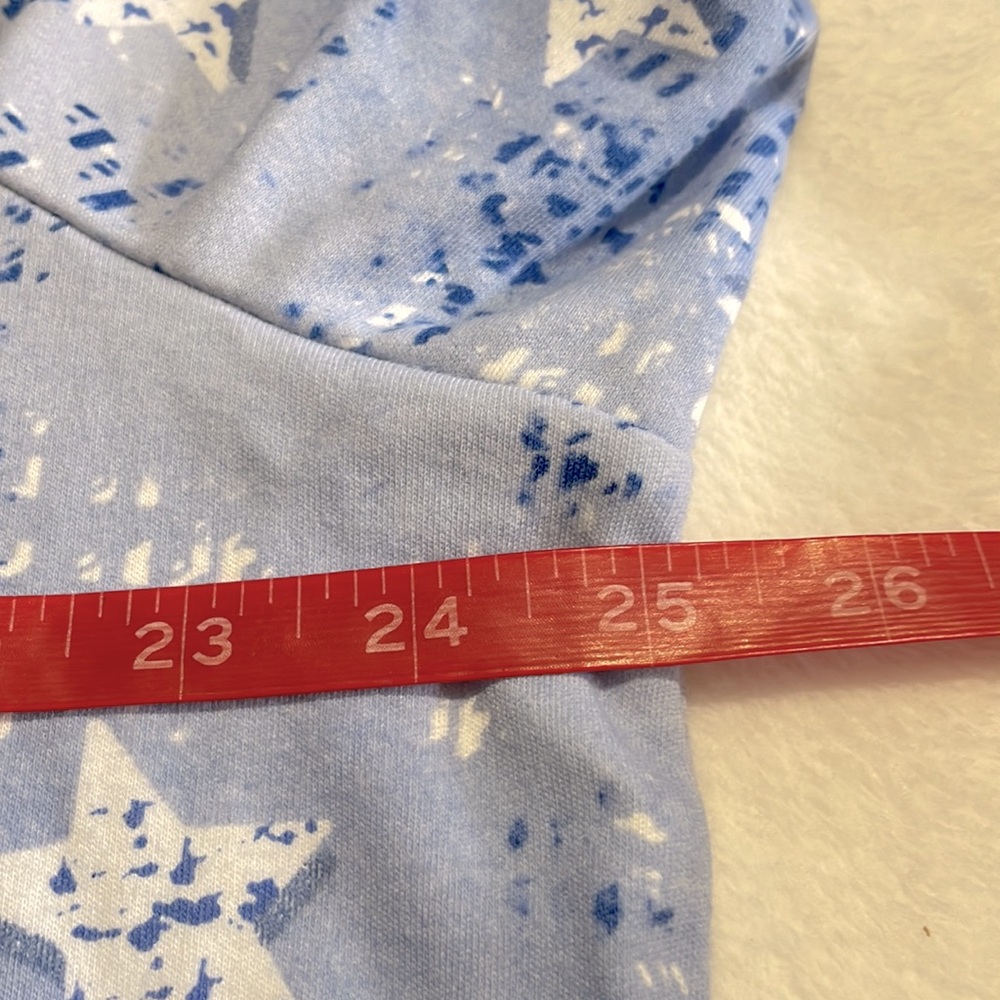 Allison Daley Ombré Blue & White Stars Shirt - Picture 7 of 9
